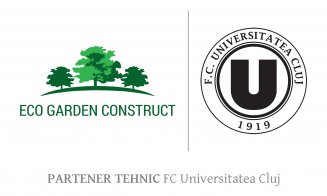Eco Garden Construct a devenit partener tehnic FC Universitatea Cluj