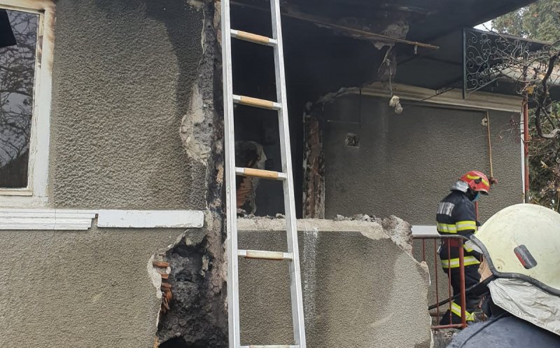 Cluj: Bărbat găsit mort în casă, în timpul unui incendiu