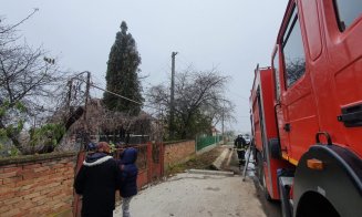 Cluj: Bărbat găsit mort în casă, în timpul unui incendiu