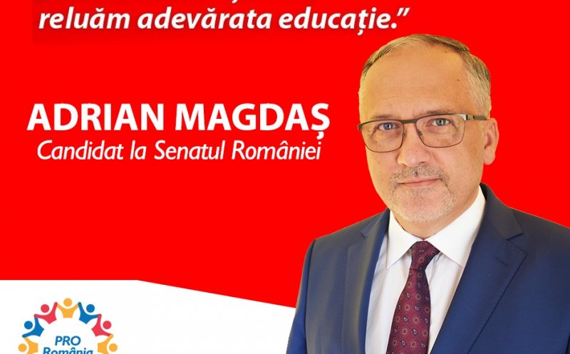 Adrian Magdaș, PRO România: ”Deschidem școlile în condiții de siguranță pentru copiii noștri”