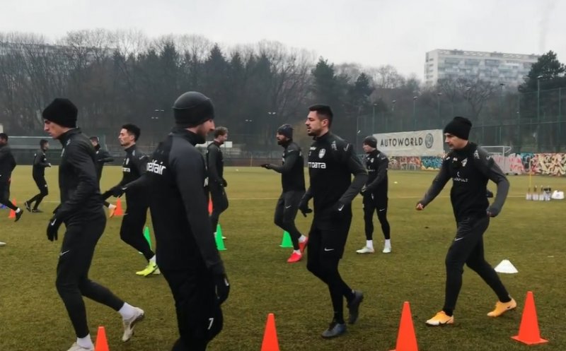 Campioana CFR Cluj s-a reunit cu gândul la al patrulea titlu consecutiv în Liga 1