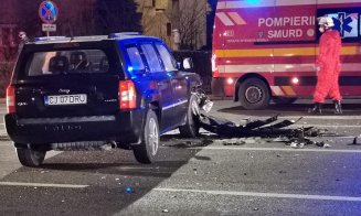 Tânără de 21 de ani, rănită într-un accident pe strada Observatorului