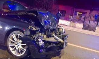Accident la un semafor, în Florești. Trafic îngreunat