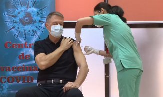 Iohannis, după ce a primit prima doză de ser anti-COVID: Vaccinul este sigur. Este o procedură simplă, nu doare, recomand tuturor vaccinarea
