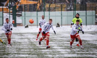 Victorie la scor pentru “U” Cluj în primul amical al iernii
