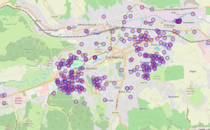 Harta locurilor de joacă din Cluj-Napoca, disponibilă de săptămâna viitoare. Unde sunt amplasate