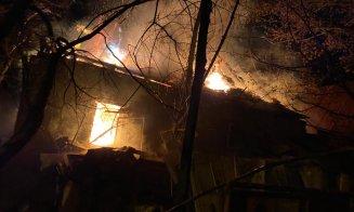 Bărbat mort în urma unui INCENDIU la o casă din Cluj-Napoca