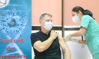 Klaus Iohannis a primit a doua doză de vaccin anti-COVID