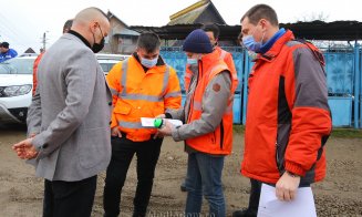 Continuă modernizarea cartierului industrial de la Turda. „În locul acestor noroaie și gropi vom avea niște străzi frumoase și curate”