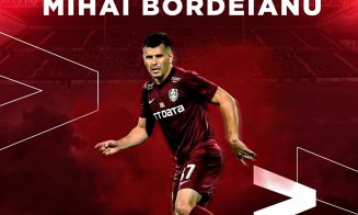 Revenirea lui Mihai Bordeianu, oficializată de CFR Cluj