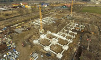 Lucrările la noua sală Polivalentă de la Turda avansează rapid