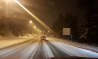 Se anunță vreme vitregă în Cluj. Șoferii primesc sfaturi de la polițiști