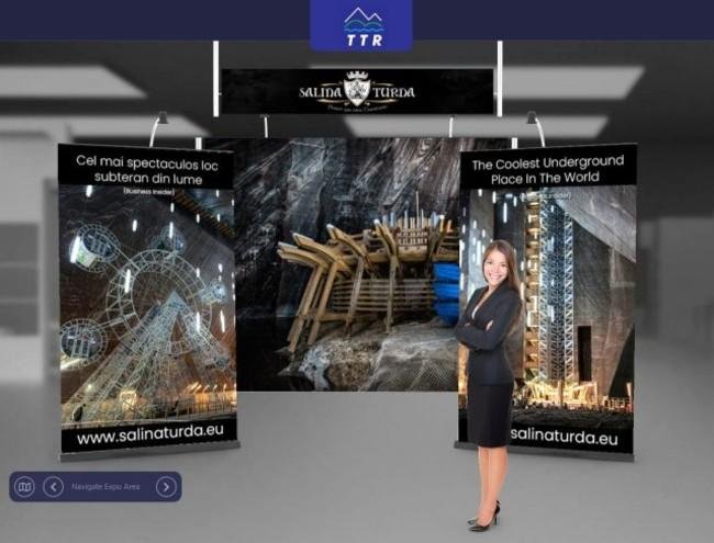 Noul proiect "science fiction" de dezvoltare a Salinei Turda, prezentat la Târgul de Turism al României
