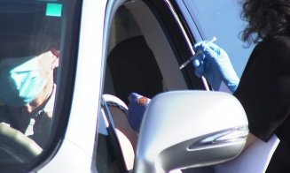Centre de tip "drive-thru", pentru etapa a treia a campaniei de vaccinare anti-COVID