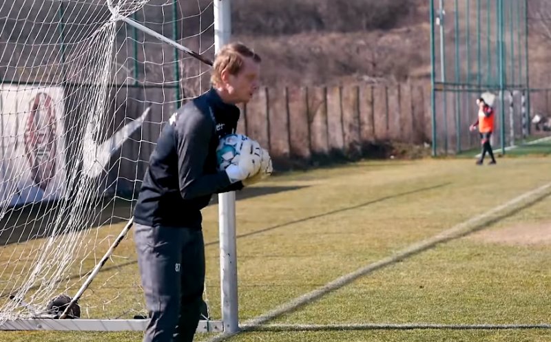 Abia revenit la CFR Cluj, Arlauskis a şi făcut primul antrenament sub comanda lui Iordănescu