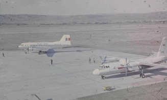 Aeroportul Cluj și camera de control aerian, anii '70