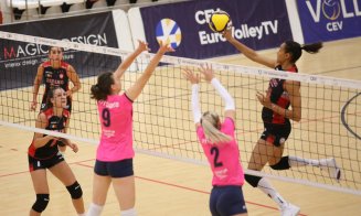 “U” NTT DATA Cluj a suferit două înfrângeri la turneul de la Galați