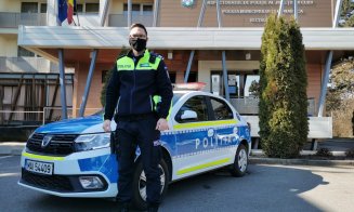 Cine e polițistul care a pornit girofarul și a escortat un taxi la UPU. "Vreau să-i mulțumesc șoferului"