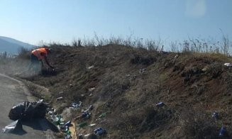 Tone de gunoaie strânse pe traseul Centurii de Nord la Florești. Pivariu: „Să răspundă în fața legii cei care aruncă deliberat deșeurile în locuri nea