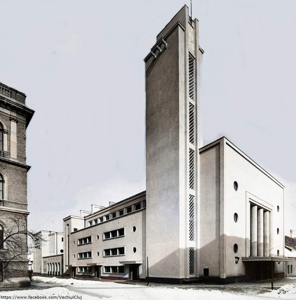 Căminul modernist, inaugurat  în prezența regelui Carol al României