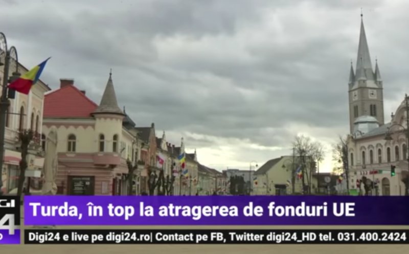 Municipiul Turda, campion la atragerea fondurilor europene și dat ca exemplu