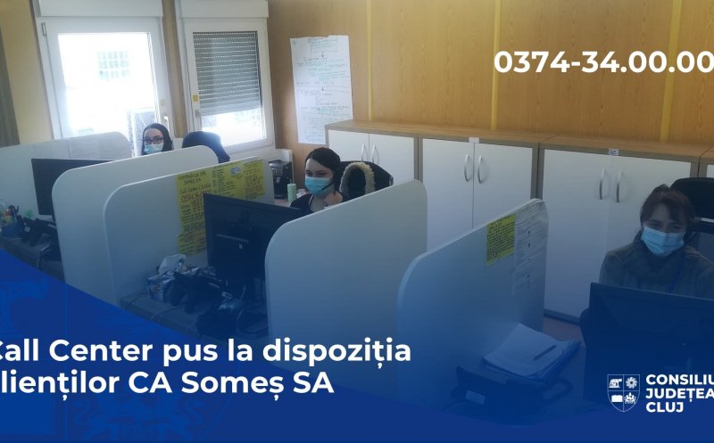Call Center la Compania de Apă „Someș”. Care va fi programul de funcționare