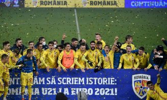 Doi foști jucători de la “U” Cluj și doi "feroviari" în primul 11 al României U21 în partida cu Olanda