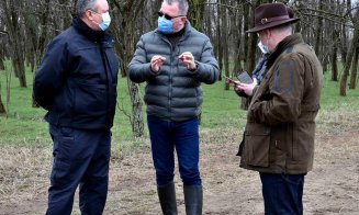 Clujeanul de la Agricultură a plantat pomi împreună cu președintele țării