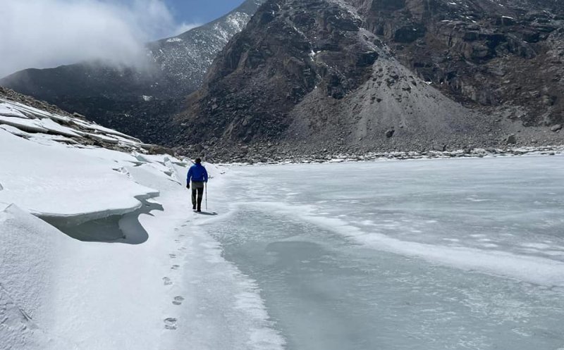 Alpinistul Horia Colibășanu încearcă să deschidă o rută nouă spre vârful Dhaulagiri (8.167 m), în Himalaya