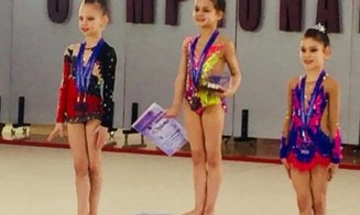 Junioră din Cluj, aur la Campionatele Nationale de Gimnastică Ritmică