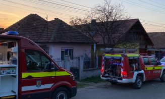 INCENDIU la Cluj. O femeie a fost resuscitată şi intubată în urma unei explozii la o butelie de gaz