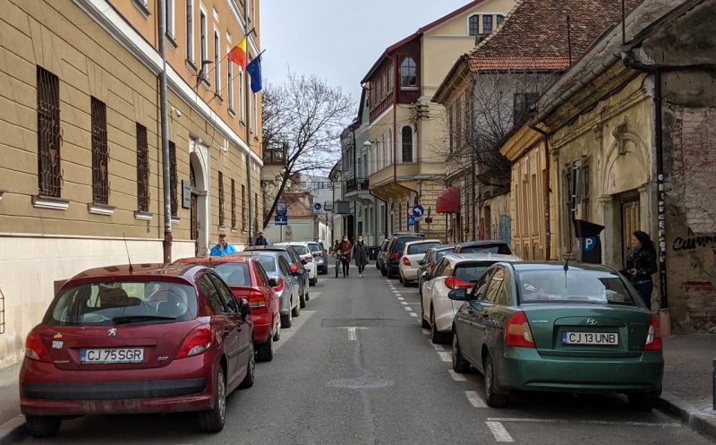 Unde se poate parca gratuit în centrul Clujului: „M-am gândit să știe cât mai multă lume”