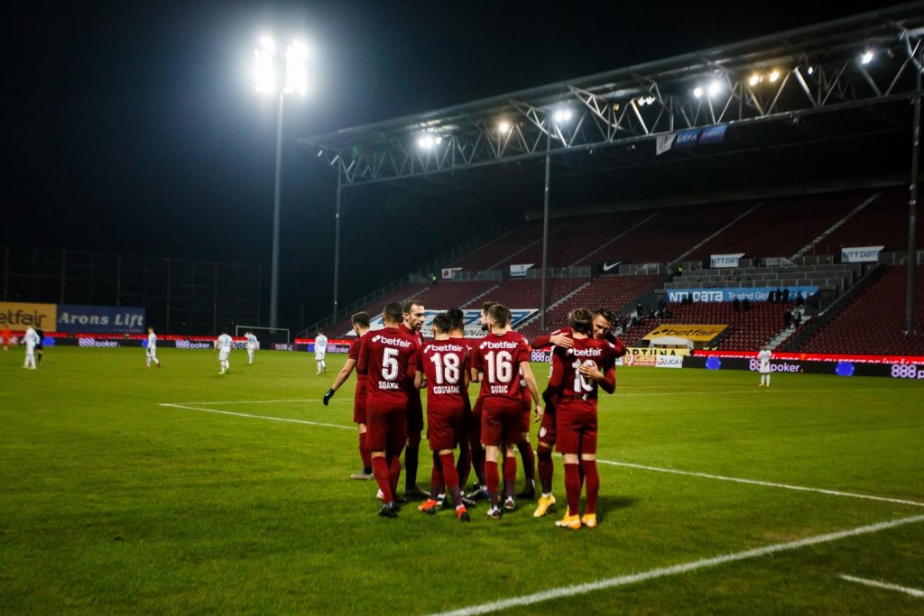 Cum arată situația financiară a echipelor din play-off. CFR Cluj, formația cu cele mai mari cheltuieli în 2020