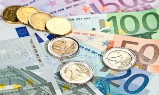 Euro a atins luni un nou maxim istoric. Leul îşi continuă deprecierea