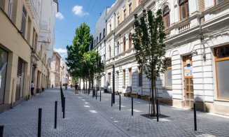 Încă o piaţetă cu terase în centrul Clujului: 10 locaţii se scot la licitaţie