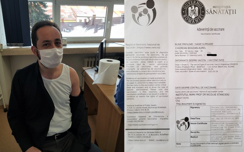 Ce spune primul preot din Cluj care s-a vaccinat anti-COVID: „Pot deosebi un studiu științific de o părere pe Facebook”