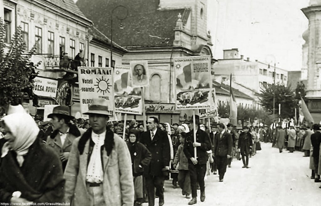 Vizita Regelui Mihai la Cluj, în 1945
