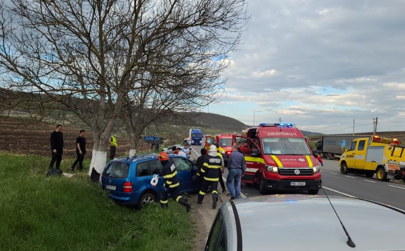 Accident cu victime în Suceagu. Coliziunea a desprins bucăţi din maşini şi a lăsat în urmă oameni plini de sânge