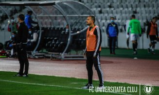 Enache își dorește să continue la “U” Cluj, dar în anumite condiții: “Nu aş vrea doar să mă leg de un contract, să stau într-o linişte aşa, că eu am contract”