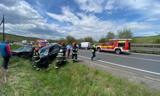 Încă un accident la Cluj. Trei mașini implicate