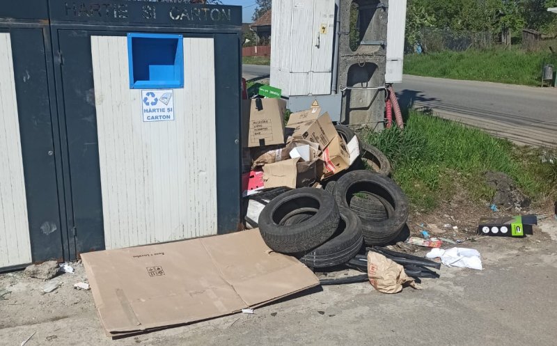Centrele de colectare selectivă din Apahida, monitorizate permanent pentru respectarea regulilor