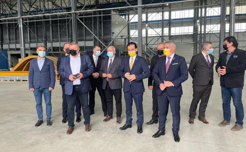 Liderii PNL și primarul Dorin Lojigan, în vizită la Parcul Industrial din Câmpia Turzii