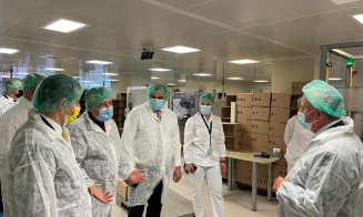 Fabrica Terapia din Cluj, vizitată de delegația PNL