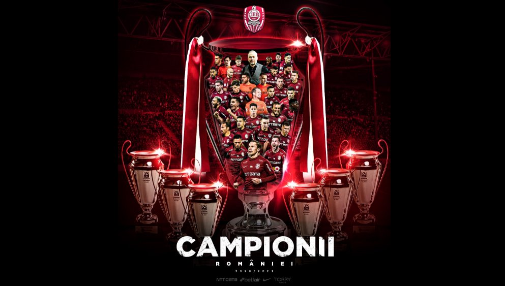 CFR Cluj domină fotbalul românesc! Echipa din Gruia, cea mai bună din România ultimilor 23 de ani