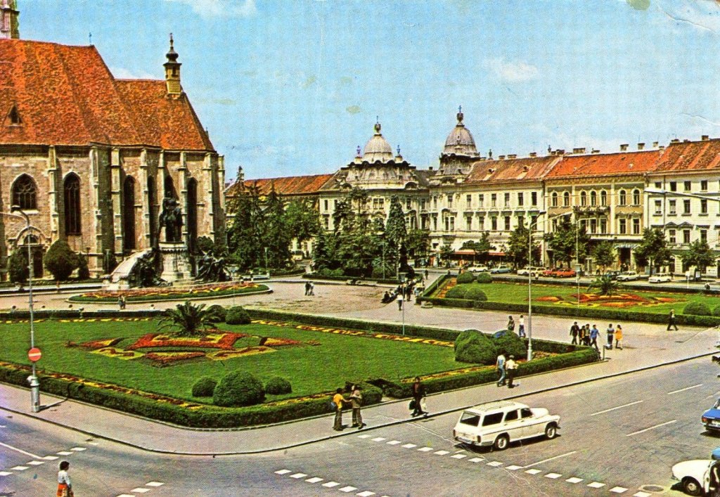 Alți ani, altă primăvară... Cum arăta centrul Clujului în anii '70