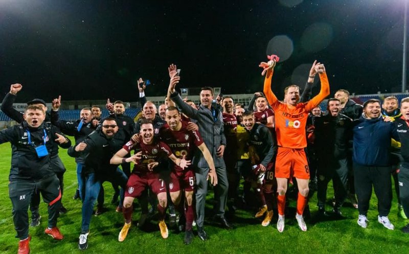 Sărbătoare în Gruia. CFR Cluj s-a distrat cu “grădinița” FCSB-ului și a declanșat petrecerea