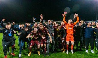 Sărbătoare în Gruia. CFR Cluj s-a distrat cu “grădinița” FCSB-ului și a declanșat petrecerea