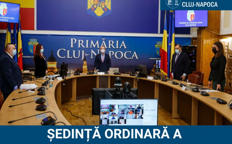 Sedința ordinară a Consiliului local, la ora 14.00