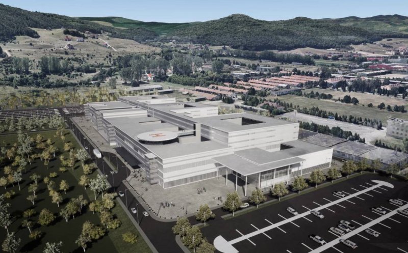 Spitalul Regional de la Cluj, construit pe credit de la Banca Europeană de Investiții. Costurile sunt mult mai mari