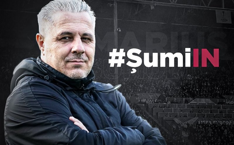 Marius Șumudică, prezentat oficial la CFR Cluj. Anunțul formației din Gruia